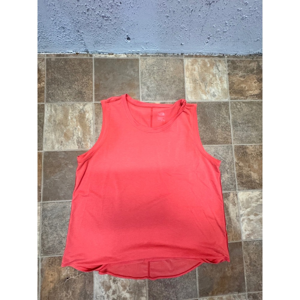 The North Face Womens Pink Active Tank Top Sleeveless Hiking Gym Shirt XL